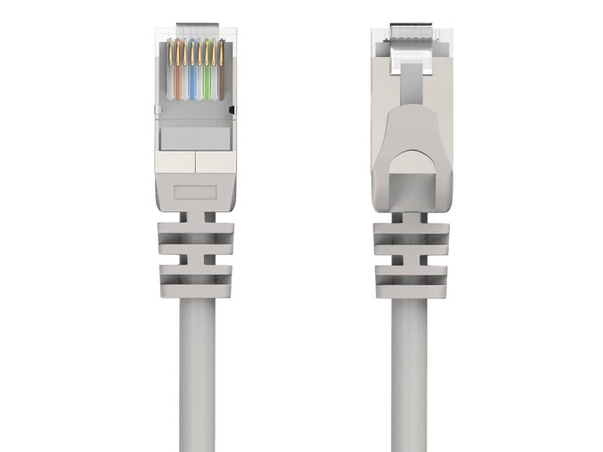 HP Ethernet Cat5E F/UTP network cable, 1m (white)