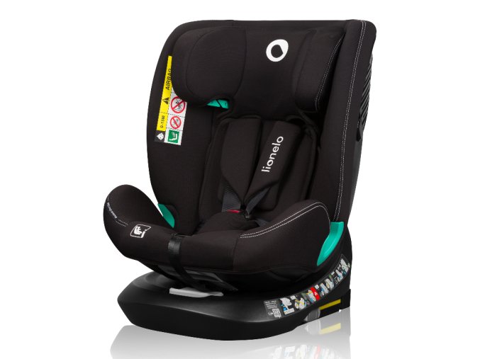 LIONELO Fotelik samochodowy Bastiaan One i-size Black Carbon