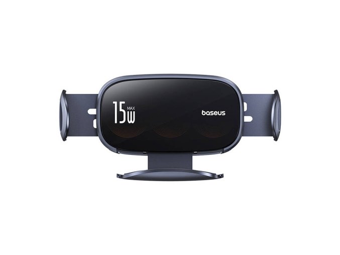 Car holder with inductive charger Baseus LightChaser (Black)