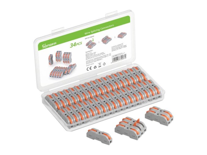 Wire Splicing Connector pack Sonoff (34 pcs)