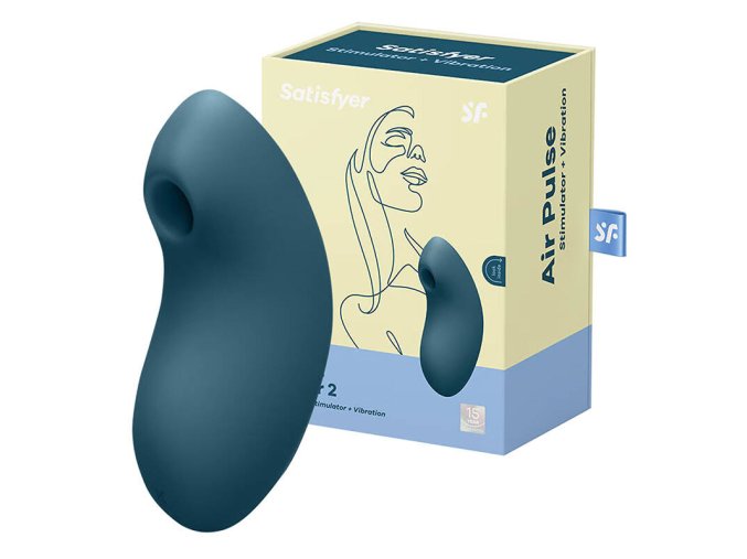 Clitoral massager Vulva Lover 2 Satisfyer (blue)