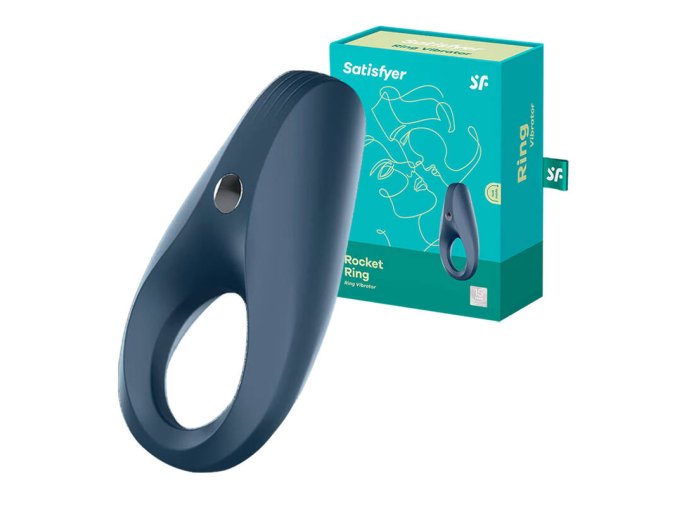 Vibrating ring Satisfyer (dark blue)