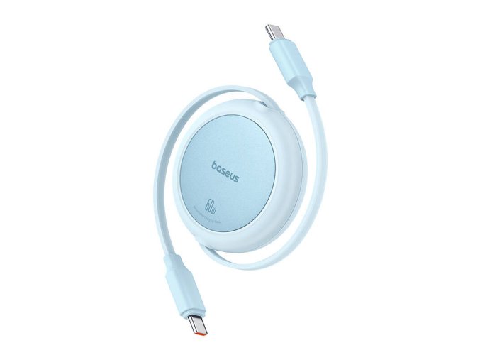 Baseus Free2Pull Mini USB-C to USB-C 60W USB cable, 1m (blue)