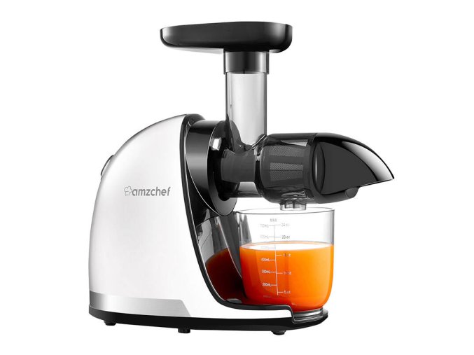 Slow Juicer AMZCHEF 1501-WT (White)