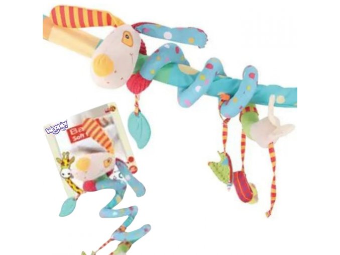 WOOPIE BABY 50599 Miękka zawieszka na łóżeczko spirala