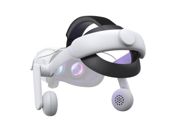 Comfort Audio Head Strap Kiwi Design QA01 for Meta Quest 2 White
