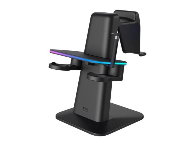 RGB Vertical Stand Meta Officially Co-Branded Kiwi Design QC03 for Meta Quest 3/Quest 2/Quest PRO Black