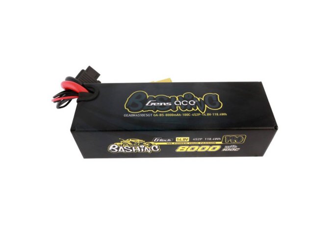 Gens ace 8000mAh 14.8V 100C 4S2P Lipo Battery Pack