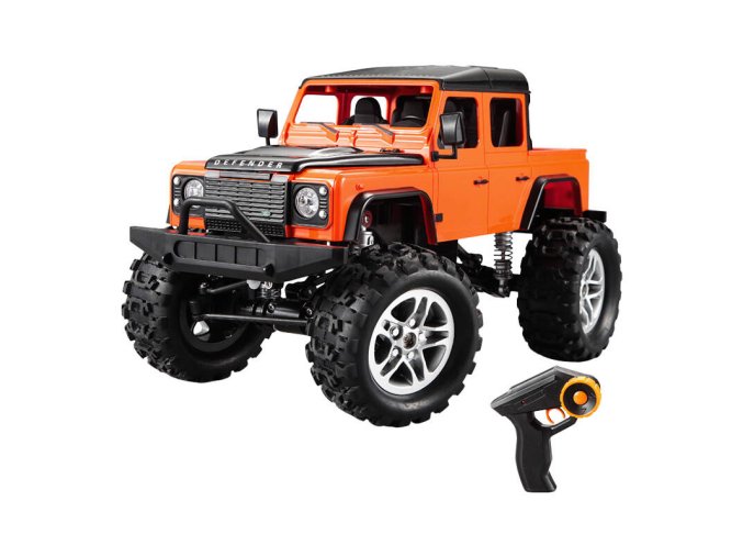 Remote-controlled car 1:14 Double Eagle (organge) Land Rover Defender (Pick-up) E332-003