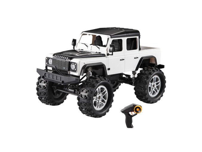 Remote control RC remote control car 1:14 Double Eagle (white) Land Rover Defender (pick-up) E332-003