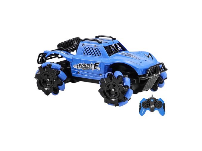 RC remote control car 1:18 Double Eagle (blue) Buggy (multi-directional) E346-003