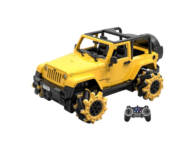 Remote-controlled car 1:16 Double Eagle (yellow) Jeep (drift) E348-003