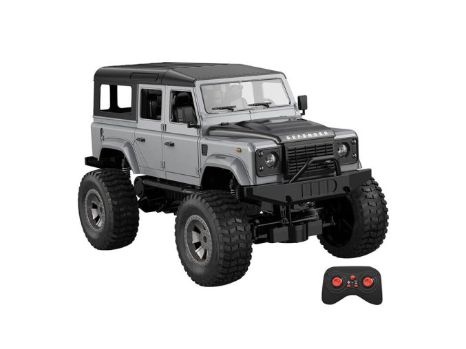 Remote-controlled RC remote control car 1:8 Double Eagle (grey) Land Rover Defender E375-003