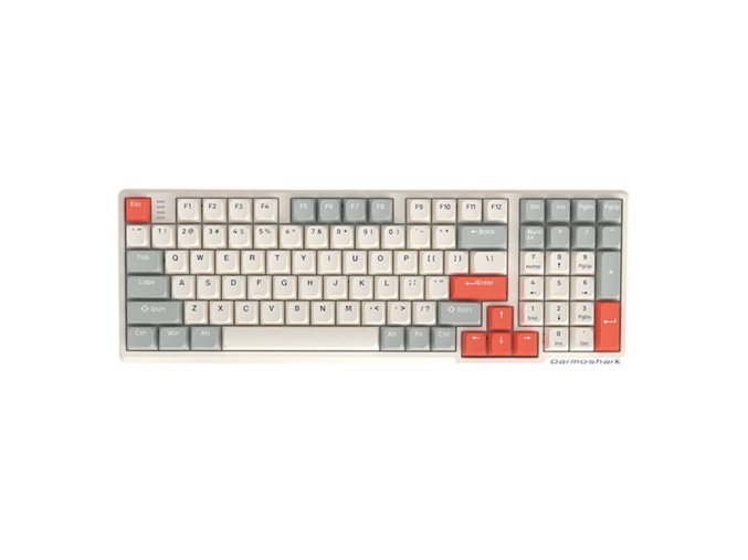 Gaming Keyboard Darmoshark K7 PRO (white)