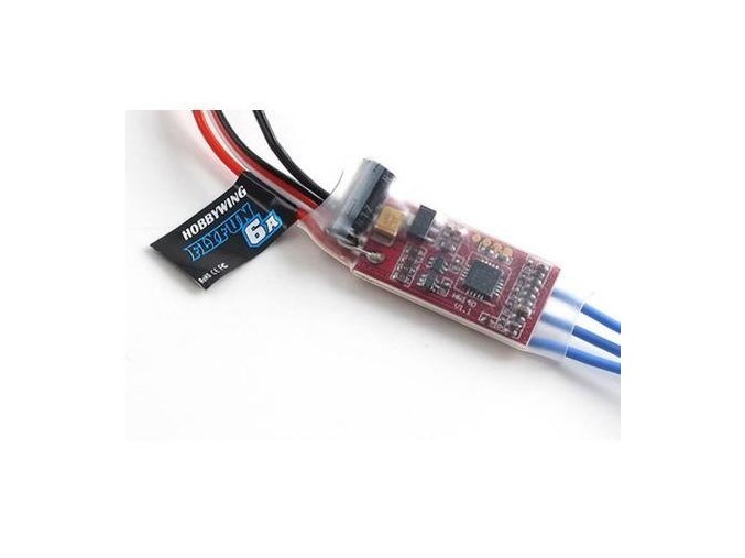 Regulator bezszczotkowy Hobbywing Flyfun 6A 2S