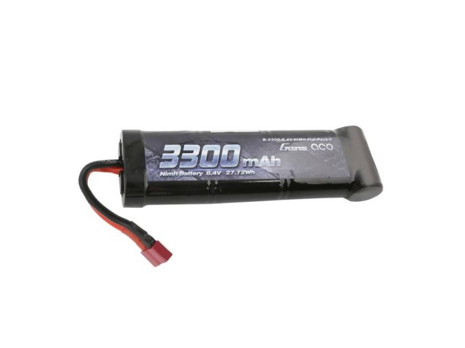 Baterie Gens Ace 3300mAh 8,4V NiMH Flat T Plug