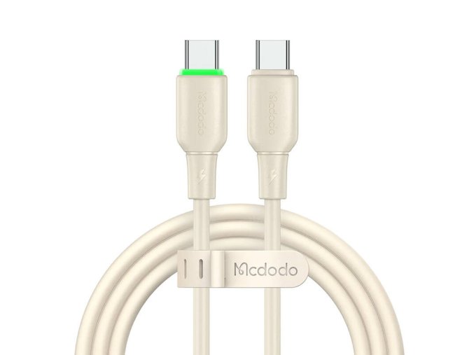 Cable USB-C do USB-C Mcdodo CA-4770 65W 1.2m (beige)