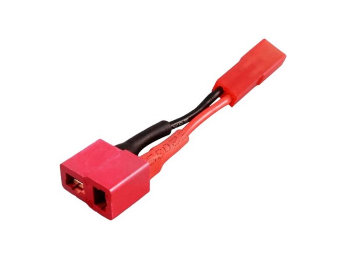 Gens ace JST-SYP-2P female to Deans(T) female Adapter, AWG#20 30mm