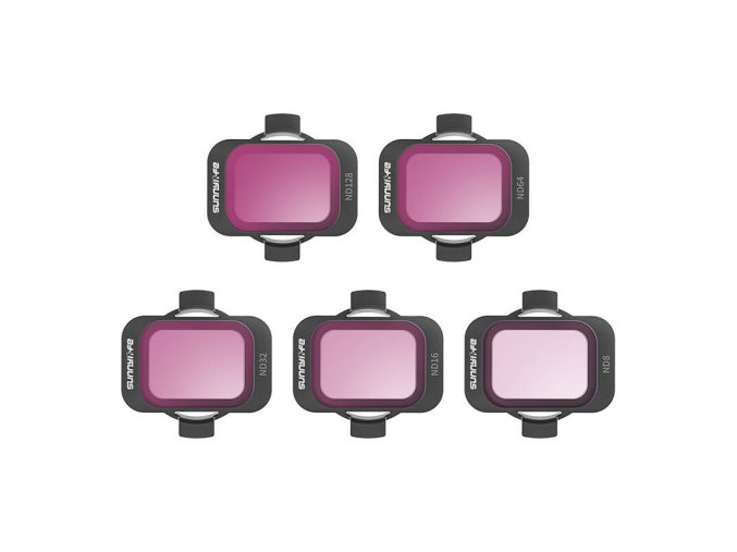 Set of 5 Filters Sunnylife ND 8/16/32/64/128 for DJI Avata 2
