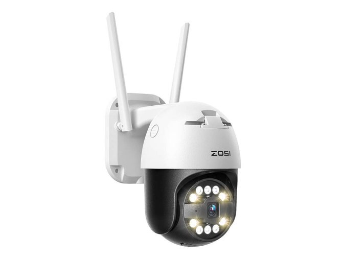 IP Outdoor Camera ZOSI C296 WiFi Pan Tilt 5MP IP66 with 32GB microSD card