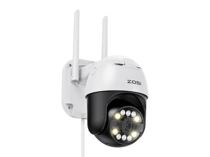 IP Outdoor Camera ZOSI C296 WiFi Pan Tilt 8MP Dual IP66 with 32GB microSD card