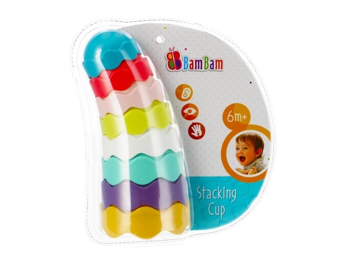 BAM BAM 466616 Stohovací hrnky 8ks.