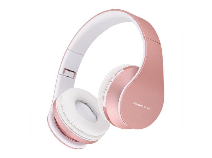 PowerLocus P1 wireless headphones (rose gold)
