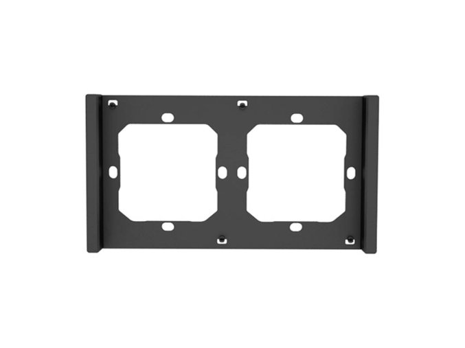 Frame for switch M5 80 double 2-fold SONOFF M5-2C-80-F (graphite/black)