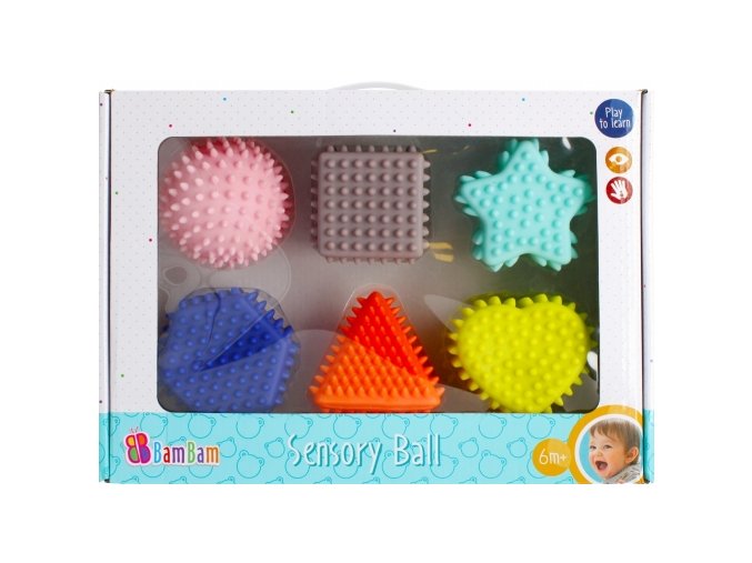 BAM BAM 492745 Smyslové figurky 6ks.