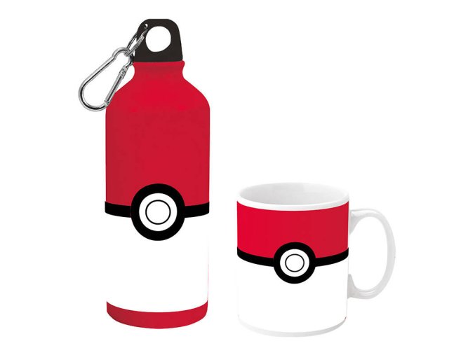 Mug and water bottle Pokemon KiDS Licensing