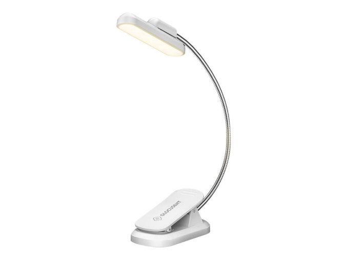 Wireless lamp Glocusent Rotatable Book Light, USB-C 1000mAh (White)