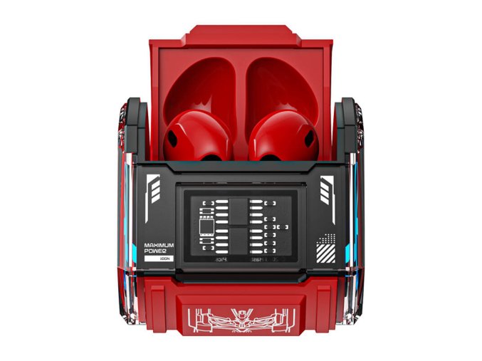TWS Transformers MG-C03 headphones (red)