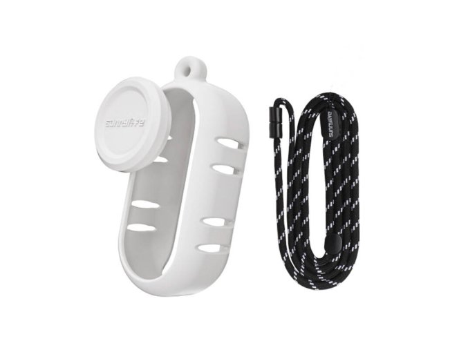 Lanyard + Silicone Cover Sunnylife for Insta360 GO3 / GOS (Heat Dissipation) G3S-BHT839-W