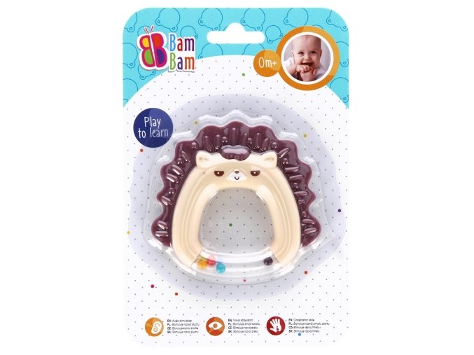 BAM BAM 515070 Chrastítko ježek