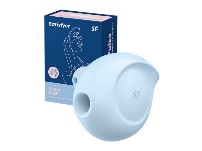 Masážní přístroj na klitoris Satisfyer Sugar Rush (modrý)