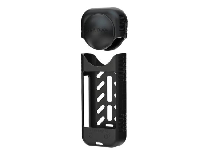 Silicone protective case + lens cover Sunnylife for Insta360 X4 (black)
