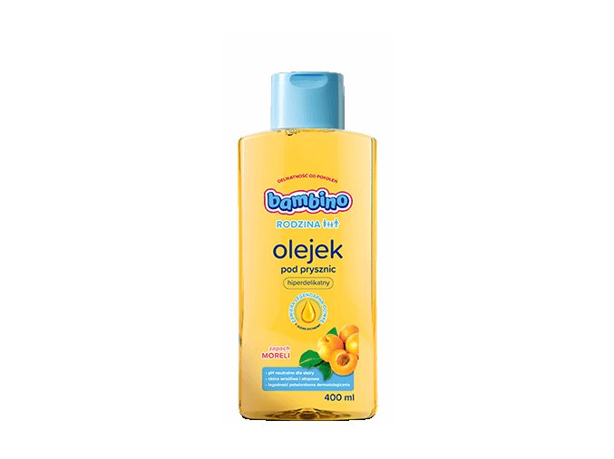 BAMBINO 85839 FAMILY Meruňkový sprchový olej 400 ml