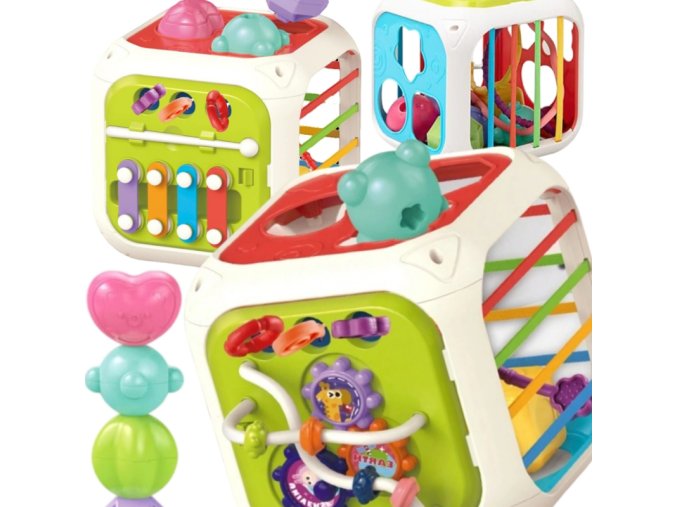 WOOPIE 51954 Sensoryczna edukacyjna kostka aktywności