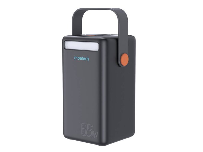 Choetech B664 Mini Power Station, powerbank 50000mAh 65W (black)