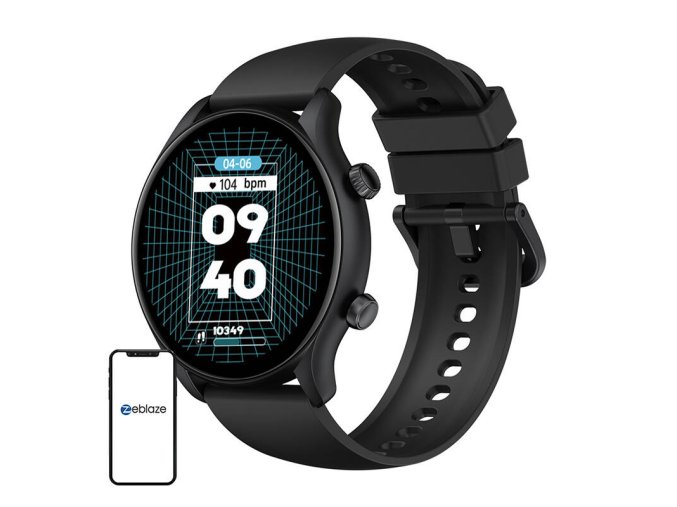 Zeblaze Btalk 3 Plus Smartwatch (Black)