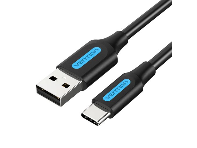 Cable USB 2.0 to USB-C Vention COKBF 5A 1m (black)