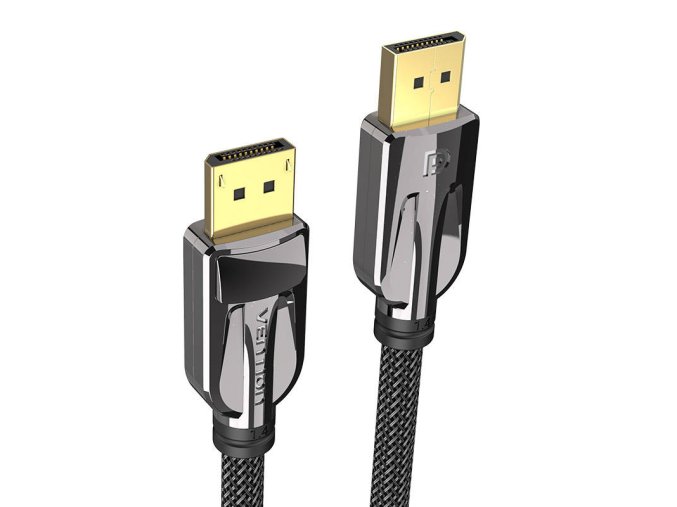 Cable 2xDisplay Port 1.4 Vention HCABI 8K 60Hz 3m (black)