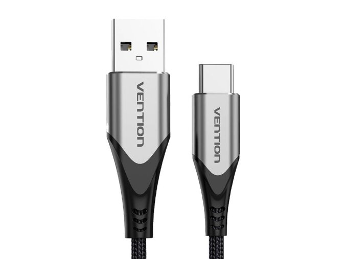 USB 2.0 A to USB-C cable Vention CODHD 3A 0,5m gray