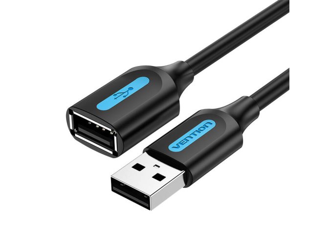 Extension Cable USB 2.0 Male to Female Vention CBIBI 3m Black