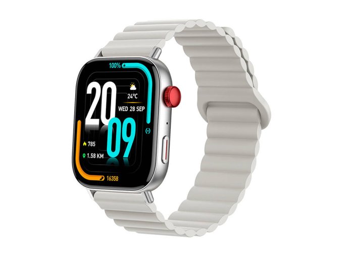Colmi C8 Max smartwatch with magnetic strap (Silver)