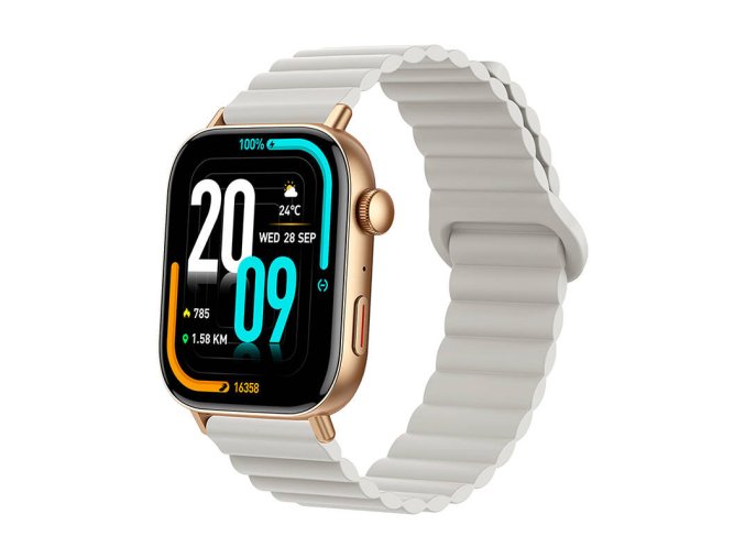Colmi C8 Max smartwatch with magnetic strap (gold)