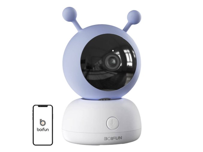 Boifun 2S electronic rotating nanny with sound detector