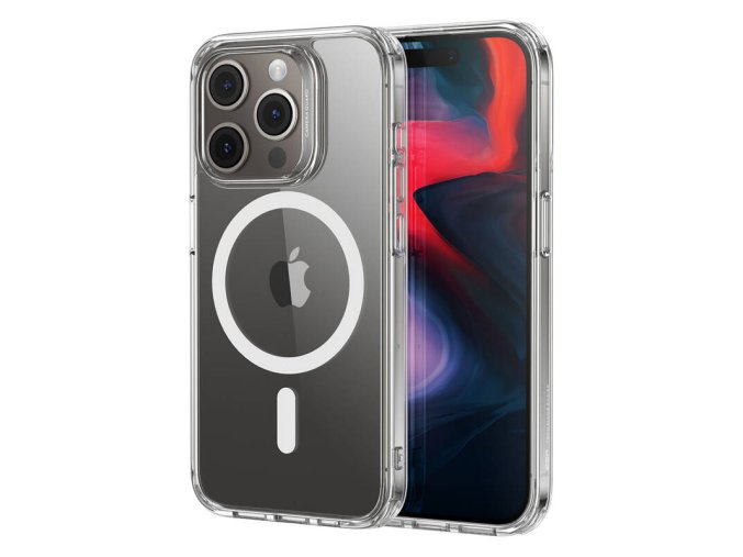 ESR Classic Hybrid (HaloLock) Case for iPhone 15 Pro (transparent)