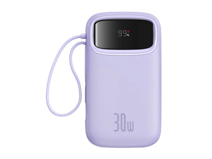 Baseus QPow 2 20000mAh 30W 2xUSB-C powerbank (purple)