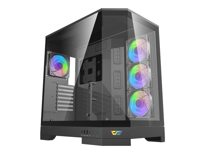 Počítačová skříň Darkflash DQX90 (černá)